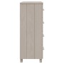 Aparador HAMAR madera maciza de pino blanco 79x40x103,5 cm de vidaXL, Aparadores - Ref: Foro24-340425, Precio: 162,99 €, Desc...