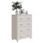 HAMAR sideboard solid white pine wood 79x40x103.5 cm by vidaXL, Sideboards - Ref: Foro24-340425, Price: 163,99 €, Discount: %