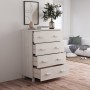 HAMAR sideboard solid white pine wood 79x40x103.5 cm by vidaXL, Sideboards - Ref: Foro24-340425, Price: 163,99 €, Discount: %