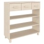 Mesa consola HAMAR madera maciza pino marrón miel 90x35x90 cm de vidaXL, Mesas auxiliares - Ref: Foro24-340464, Precio: 114,1...