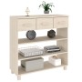 Mesa consola HAMAR madera maciza pino marrón miel 90x35x90 cm de vidaXL, Mesas auxiliares - Ref: Foro24-340464, Precio: 114,1...