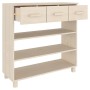 Mesa consola HAMAR madera maciza pino marrón miel 90x35x90 cm de vidaXL, Mesas auxiliares - Ref: Foro24-340464, Precio: 114,1...