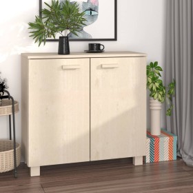 HAMAR Anrichte aus massivem Kiefernholz honigbraun 85x35x80 cm von vidaXL, Sideboards - Ref: Foro24-340492, Preis: 110,98 €, ...