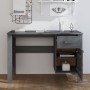 HAMAR desk solid dark gray pine wood 113x50x75 cm by vidaXL, Desks - Ref: Foro24-340462, Price: 137,34 €, Discount: %