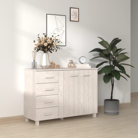 HAMAR Sideboard aus massivem weißem Kiefernholz 113x40x80 cm von vidaXL, Sideboards - Ref: Foro24-340445, Preis: 147,77 €, Ra...