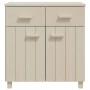 HAMAR Sideboard aus massivem Kiefernholz, honigbraun, 79 x 40 x 80 cm von vidaXL, Sideboards - Ref: Foro24-340436, Preis: 132...