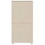 Armario HAMAR madera pino maciza marrón miel 89x50x180 cm de vidaXL, Armarios roperos - Ref: Foro24-340480, Precio: 251,50 €,...