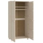 HAMAR Kleiderschrank aus massivem Kiefernholz, honigbraun, 89 x 50 x 180 cm von vidaXL, Kleiderschränke - Ref: Foro24-340480,...