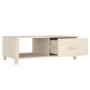 Mesa de centro HAMAR madera maciza pino marrón miel 100x55x35cm de vidaXL, Mesas de centro - Ref: Foro24-340452, Precio: 79,0...