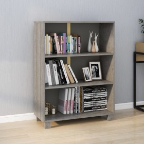 HAMAR Regal aus massivem hellgrauem Kiefernholz, 85 x 35 x 112 cm von vidaXL, Bücherregale und Regale - Ref: Foro24-340487, P...