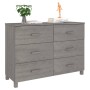 HAMAR Sideboard aus massivem hellgrauem Kiefernholz 113x40x80 cm von vidaXL, Sideboards - Ref: Foro24-340451, Preis: 162,49 €...