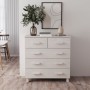 HAMAR sideboard solid white pine wood 79x40x80 cm by vidaXL, Sideboards - Ref: Foro24-340421, Price: 115,78 €, Discount: %