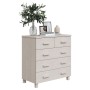 HAMAR sideboard solid white pine wood 79x40x80 cm by vidaXL, Sideboards - Ref: Foro24-340421, Price: 115,99 €, Discount: %