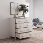 HAMAR sideboard solid white pine wood 79x40x80 cm by vidaXL, Sideboards - Ref: Foro24-340421, Price: 115,99 €, Discount: %