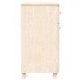 Aparador HAMAR madera de pino maciza marrón miel 113x40x80 cm de vidaXL, Aparadores - Ref: Foro24-340440, Precio: 151,73 €, D...