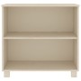 Aparador HAMAR madera de pino maciza marrón miel 85x35x80 cm de vidaXL, Aparadores - Ref: Foro24-340500, Precio: 72,01 €, Des...