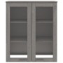 Aparador superior HAMAR pino macizo gris claro 85x35x100 cm de vidaXL, Aparadores - Ref: Foro24-340507, Precio: 141,26 €, Des...