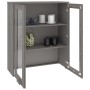 Aparador superior HAMAR pino macizo gris claro 85x35x100 cm de vidaXL, Aparadores - Ref: Foro24-340507, Precio: 141,26 €, Des...