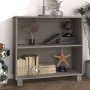 HAMAR solid light gray pine wood sideboard 85x35x80 cm by vidaXL, Sideboards - Ref: Foro24-340503, Price: 72,01 €, Discount: %