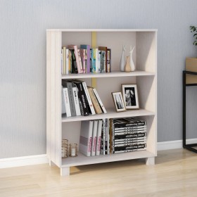 HAMAR solid white pine wood shelf 85x35x112 cm by vidaXL, Bookcases and shelves - Ref: Foro24-340485, Price: 73,99 €, Discoun...