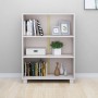 HAMAR solid white pine wood shelf 85x35x112 cm by vidaXL, Bookcases and shelves - Ref: Foro24-340485, Price: 73,01 €, Discoun...