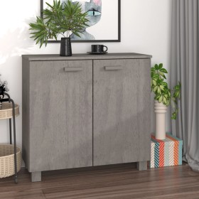 HAMAR sideboard solid light gray pine wood 85x35x80 cm by vidaXL, Sideboards - Ref: Foro24-340495, Price: 110,99 €, Discount: %