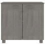 HAMAR sideboard solid light gray pine wood 85x35x80 cm by vidaXL, Sideboards - Ref: Foro24-340495, Price: 110,40 €, Discount: %