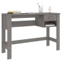 HAMAR solid light gray pine wood desk 110x40x75 cm by vidaXL, Desks - Ref: Foro24-340459, Price: 75,55 €, Discount: %