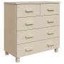 Aparador HAMAR madera de pino maciza marrón miel 79x40x80cm de vidaXL, Aparadores - Ref: Foro24-340420, Precio: 116,08 €, Des...