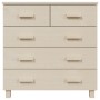 Aparador HAMAR madera de pino maciza marrón miel 79x40x80cm de vidaXL, Aparadores - Ref: Foro24-340420, Precio: 116,08 €, Des...