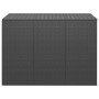 Garten Kissen Boot PE Rattan schwarz 145x100x103 cm von vidaXL, Aufbewahrungsboxen für den Außenbereich - Ref: Foro24-317229,...