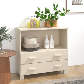 Aparador HAMAR madera de pino maciza marrón miel 85x35x80 cm de vidaXL, Aparadores - Ref: Foro24-340496, Precio: 90,15 €, Des...