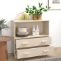 Aparador HAMAR madera de pino maciza marrón miel 85x35x80 cm de vidaXL, Aparadores - Ref: Foro24-340496, Precio: 90,99 €, Des...