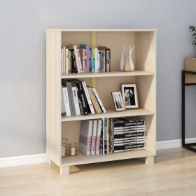 Estantería HAMAR madera pino maciza marrón miel 85x35x112 cm de vidaXL, Librerías y estanterías - Ref: Foro24-340484, Precio:...