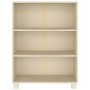 Estantería HAMAR madera pino maciza marrón miel 85x35x112 cm de vidaXL, Librerías y estanterías - Ref: Foro24-340484, Precio:...