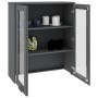 Aparador superior HAMAR pino macizo gris oscuro 85x35x100 cm de vidaXL, Aparadores - Ref: Foro24-340506, Precio: 146,51 €, De...