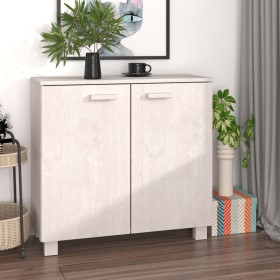 Aparador HAMAR madera maciza de pino blanca 85x35x80 cm de vidaXL, Aparadores - Ref: Foro24-340493, Precio: 118,99 €, Descuen...