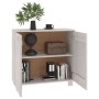 Aparador HAMAR madera maciza de pino blanca 85x35x80 cm de vidaXL, Aparadores - Ref: Foro24-340493, Precio: 118,99 €, Descuen...