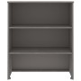 Aparador superior HAMAR pino macizo gris claro 85x35x100 cm de vidaXL, Aparadores - Ref: Foro24-340511, Precio: 89,27 €, Desc...