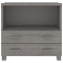 HAMAR solid light gray pine wood sideboard 85x35x80 cm by vidaXL, Sideboards - Ref: Foro24-340499, Price: 90,15 €, Discount: %