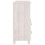 Aparador HAMAR madera maciza de pino blanca 85x35x80 cm de vidaXL, Aparadores - Ref: Foro24-340497, Precio: 90,74 €, Descuent...