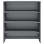 Aparador superior HAMAR pino macizo gris oscuro 90x30x100 cm de vidaXL, Aparadores - Ref: Foro24-340434, Precio: 104,05 €, De...