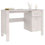 HAMAR desk solid white pine wood 113x50x75 cm by vidaXL, Desks - Ref: Foro24-340461, Price: 137,34 €, Discount: %