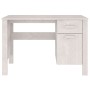 HAMAR desk solid white pine wood 113x50x75 cm by vidaXL, Desks - Ref: Foro24-340461, Price: 137,34 €, Discount: %