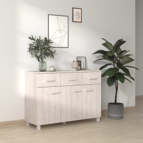 HAMAR Sideboard aus massivem weißem Kiefernholz 113x40x80 cm von vidaXL, Sideboards - Ref: Foro24-340441, Preis: 153,99 €, Ra...