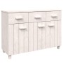 Aparador HAMAR madera maciza de pino blanco 113x40x80 cm de vidaXL, Aparadores - Ref: Foro24-340441, Precio: 153,94 €, Descue...