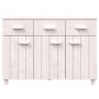 Aparador HAMAR madera maciza de pino blanco 113x40x80 cm de vidaXL, Aparadores - Ref: Foro24-340441, Precio: 153,94 €, Descue...