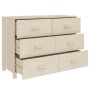 Aparador HAMAR madera de pino maciza marrón miel 113x40x80 cm de vidaXL, Aparadores - Ref: Foro24-340448, Precio: 139,96 €, D...