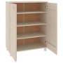 Zapatero HAMAR madera pino maciza marrón miel 85x40x108 cm de vidaXL, Zapateros y organizadores de calzado - Ref: Foro24-3405...