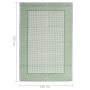 Alfombra de exterior PP verde 190x290 cm de vidaXL, Protectores para exterior - Ref: Foro24-316959, Precio: 52,82 €, Descuent...